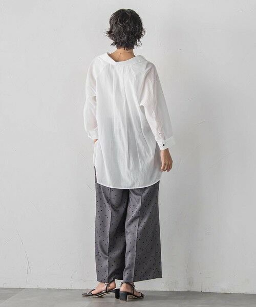 la.f... / ラ・エフ その他パンツ | リネンライクスラブドットパンツ | 詳細24