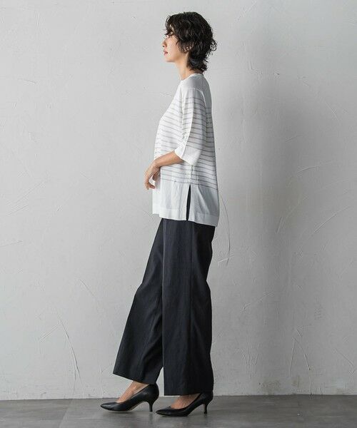 la.f... / ラ・エフ ニット・セーター | ボーダーTシャツニット | 詳細11