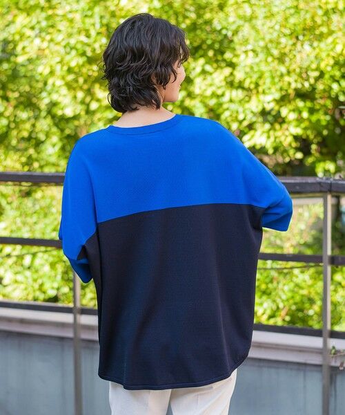 la.f... / ラ・エフ ニット・セーター | 【WEB限定】""涼感""バイカラーニット | 詳細20