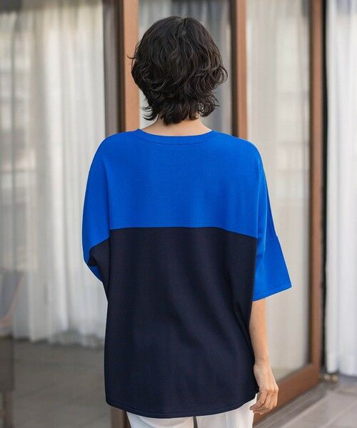 la.f... / ラ・エフ ニット・セーター | 【WEB限定】""涼感""バイカラーニット | 詳細24