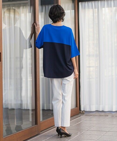 la.f... / ラ・エフ ニット・セーター | 【WEB限定】""涼感""バイカラーニット | 詳細27