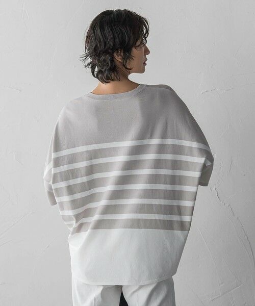 la.f... / ラ・エフ ニット・セーター | 【WEB限定】”涼感”ボーダーニット | 詳細19