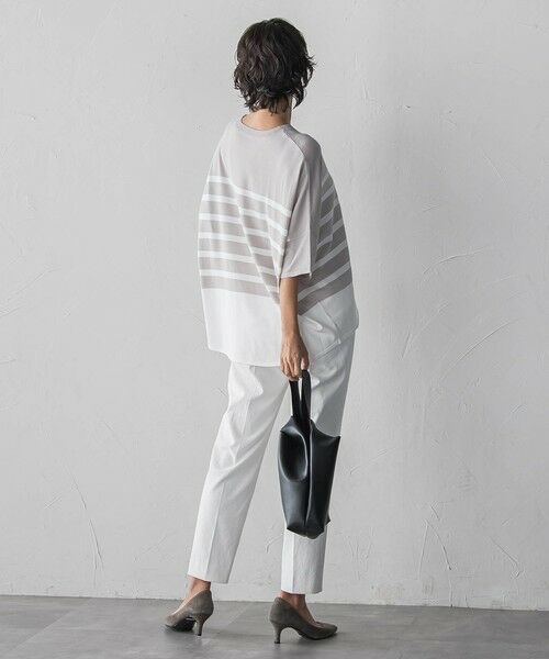 la.f... / ラ・エフ ニット・セーター | 【WEB限定】”涼感”ボーダーニット | 詳細23