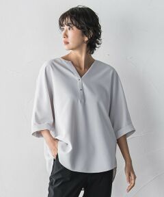 la.f... / ラ・エフ シャツ・ブラウス | SUZUSARAキーネックブラウス