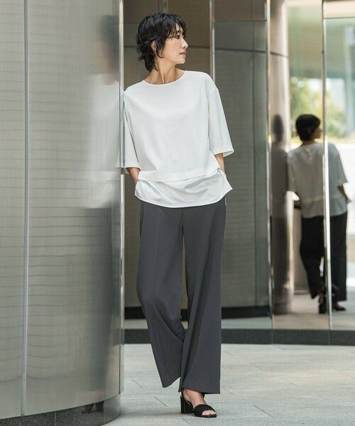 la.f... / ラ・エフ シャツ・ブラウス | 【選べるSETUP】SUZUSALA裾切り替えブラウス | 詳細5