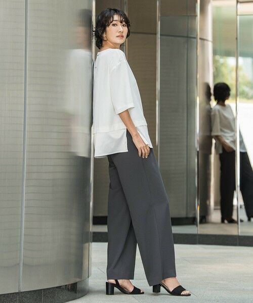 la.f... / ラ・エフ シャツ・ブラウス | 【選べるSETUP】SUZUSALA裾切り替えブラウス | 詳細6