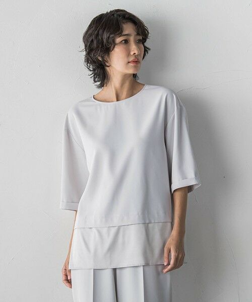 la.f... / ラ・エフ シャツ・ブラウス | 【選べるSETUP】SUZUSALA裾切り替えブラウス | 詳細21