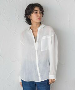 la.f... / ラ・エフ シャツ・ブラウス | シアーラミーシャツ