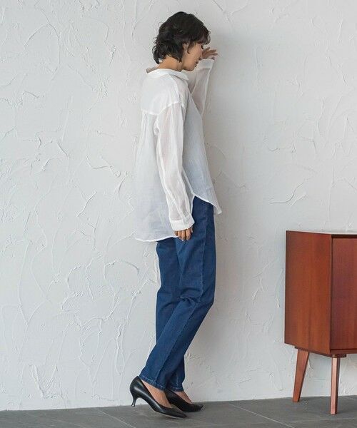 la.f... / ラ・エフ シャツ・ブラウス | 【新色追加】シアーラミーシャツ | 詳細4