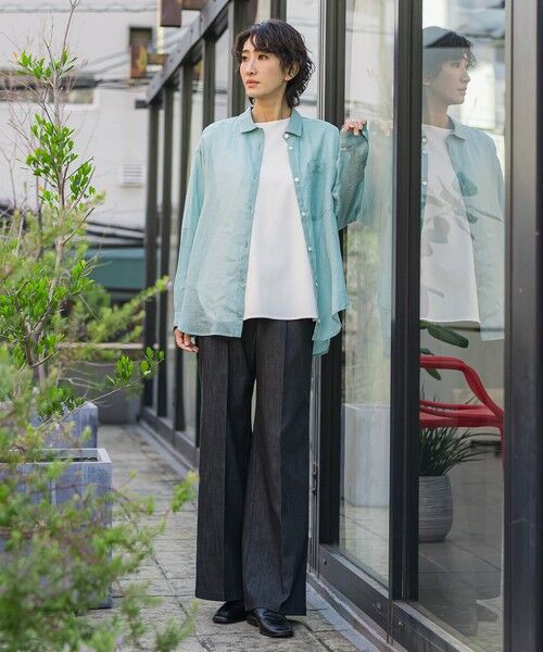 la.f... / ラ・エフ シャツ・ブラウス | シアーラミーシャツ | 詳細20