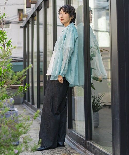 la.f... / ラ・エフ シャツ・ブラウス | シアーラミーシャツ | 詳細21