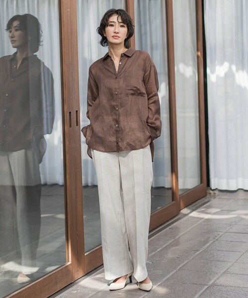 la.f... / ラ・エフ シャツ・ブラウス | シアーラミーシャツ | 詳細27