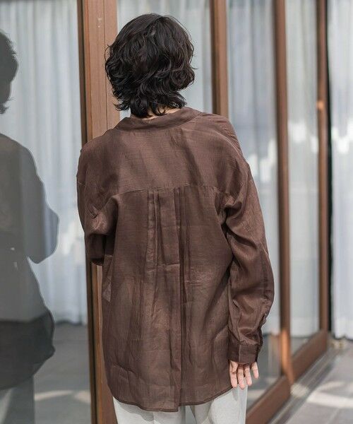 la.f... / ラ・エフ シャツ・ブラウス | シアーラミーシャツ | 詳細30