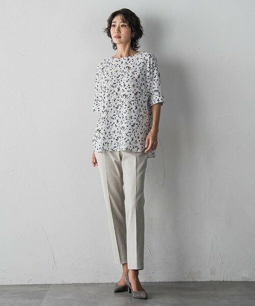 la.f... / ラ・エフ シャツ・ブラウス | 幾何柄ブラウス | 詳細4