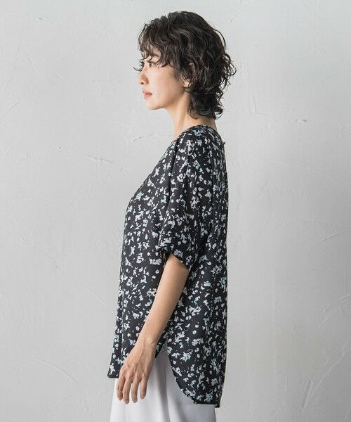 la.f... / ラ・エフ シャツ・ブラウス | 幾何柄ブラウス | 詳細11