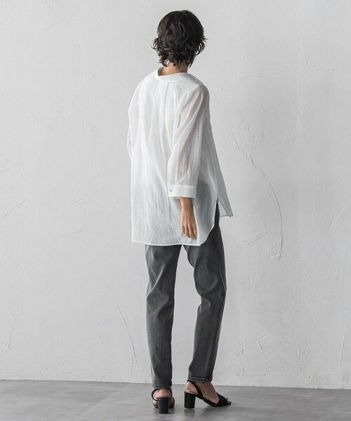 la.f... / ラ・エフ シャツ・ブラウス | リライムライトローンスキッパーシャツ | 詳細6