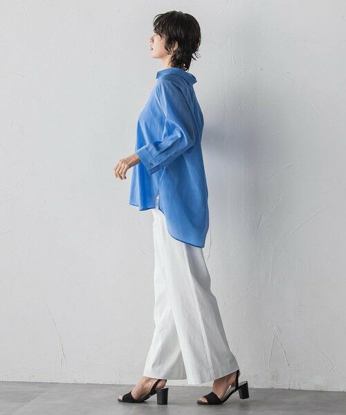 la.f... / ラ・エフ シャツ・ブラウス | リライムライトローンスキッパーシャツ | 詳細11