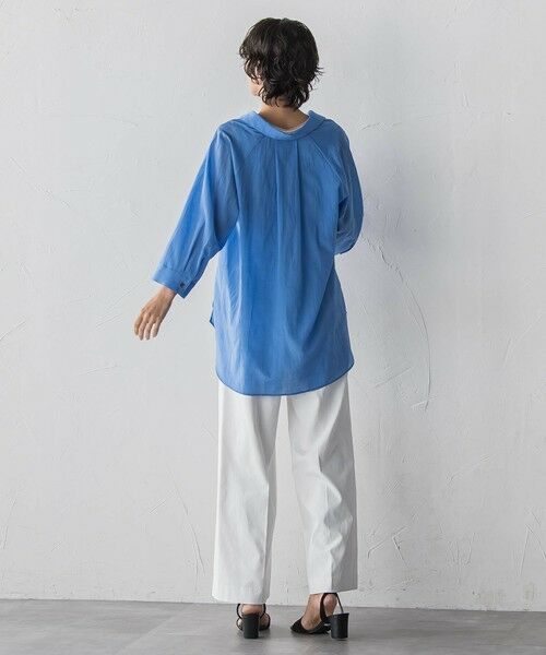 la.f... / ラ・エフ シャツ・ブラウス | リライムライトローンスキッパーシャツ | 詳細12