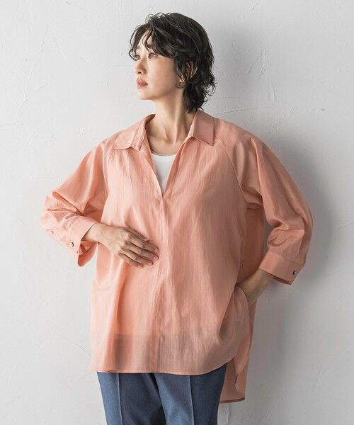 la.f... / ラ・エフ シャツ・ブラウス | リライムライトローンスキッパーシャツ | 詳細19