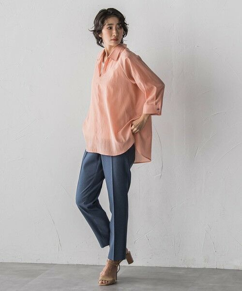 la.f... / ラ・エフ シャツ・ブラウス | リライムライトローンスキッパーシャツ | 詳細25