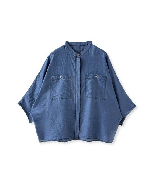 la.f... / ラ・エフ シャツ・ブラウス | シアーデニムジップブルゾン | 詳細8