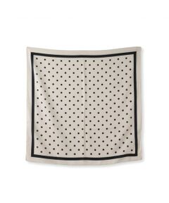 la.f... / ラ・エフ マフラー・ショール・スヌード・ストール | ドットプリントスカーフ