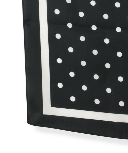 la.f... / ラ・エフ マフラー・ショール・スヌード・ストール | ドットプリントスカーフ | 詳細1