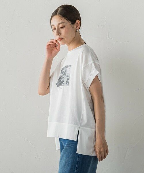 la.f... / ラ・エフ カットソー | フォトプリントTシャツ | 詳細2