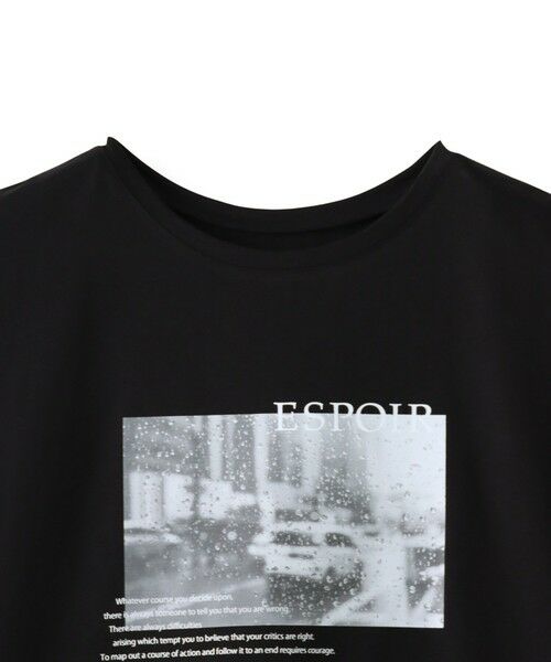 la.f... / ラ・エフ カットソー | フォトプリントTシャツ | 詳細19