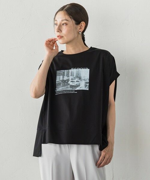 la.f... / ラ・エフ カットソー | フォトプリントTシャツ | 詳細11