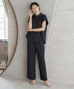la.f... / ラ・エフ ロング・マキシ丈ワンピース | 【WEB限定】ブラウス×パンツ 2点セット