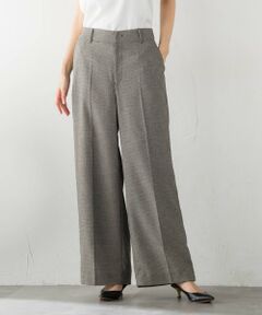 la.f... / ラ・エフ その他パンツ | メッシュツイードワイドパンツ