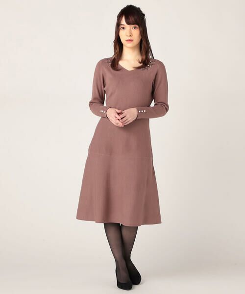 セール Web限定 レディニットワンピース ロング マキシ丈ワンピース Laisse Passe レッセパッセ ファッション通販 タカシマヤファッションスクエア