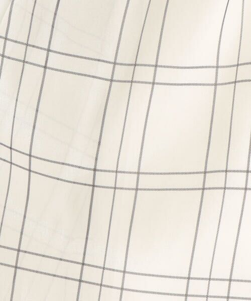 シアーチェックミディギャザースカート （ミニ・ひざ丈スカート）｜LAISSE PASSE レッセパッセ ファッション通販 タカシマヤファッション スクエア
