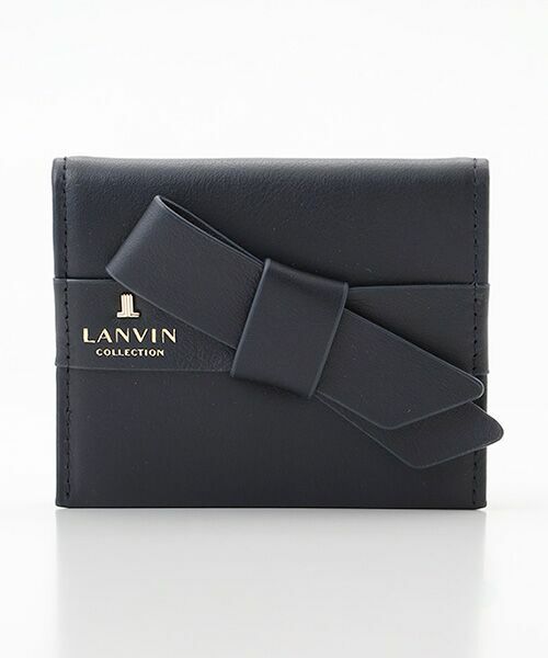 LANVIN COLLECTION(バッグ・財布小物) / ランバンコレクション(バッグ・サイフコモノ) 財布・コインケース・マネークリップ | 【ラペリパース】コインケース（ミッドナイトブルー）