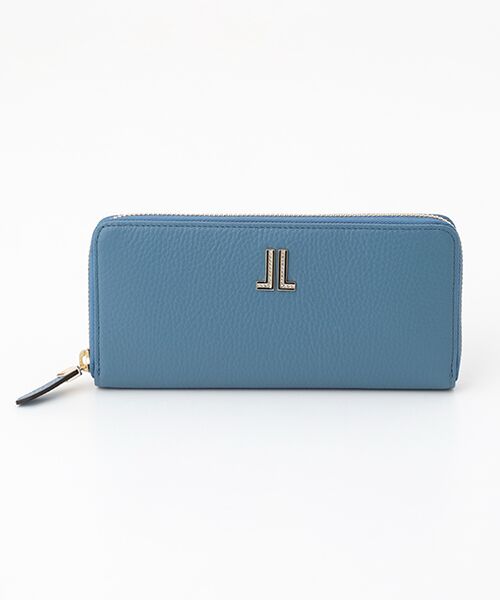 LANVIN COLLECTION(バッグ・財布小物) / ランバンコレクション(バッグ・サイフコモノ) 財布・コインケース・マネークリップ | 【ラブレーパース】ラウンドファスナー長財布（スカイブルー）