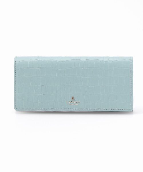 LANVIN COLLECTION(バッグ・財布小物)/ランバンコレクション(バッグ・サイフコモノ) 【ラメールパース】長財布 アイスブルー F LANVIN COLLECTION(バッグ・財布小物)/ランバンコレクション(バッグ・サイフコモノ) 【ラメールパース】長財布 アイスブルー F