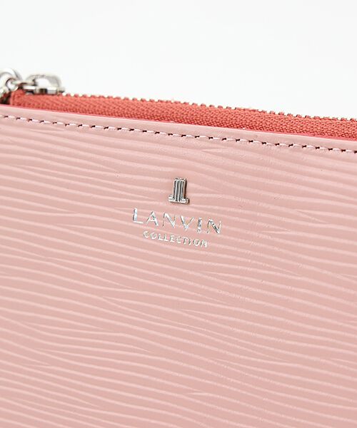 LANVIN COLLECTION(バッグ・財布小物) / ランバンコレクション(バッグ・サイフコモノ) 財布・コインケース・マネークリップ | 【ペルルパース】 コンパクト財布2つ折り財布 | 詳細8