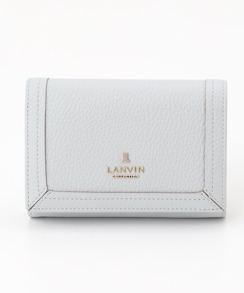 LANVIN COLLECTION(バッグ・財布小物) / ランバンコレクション(バッグ・サイフコモノ) 財布・コインケース・マネークリップ | 【レジェパース】二つ折り財布（ライトグレー）