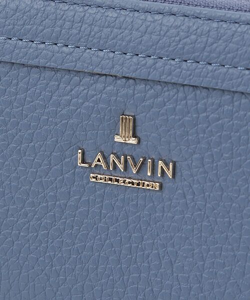 LANVIN COLLECTION(バッグ・財布小物) / ランバンコレクション(バッグ・サイフコモノ) 財布・コインケース・マネークリップ | 【レジェパース】ラウンドファスナー長財布 | 詳細5