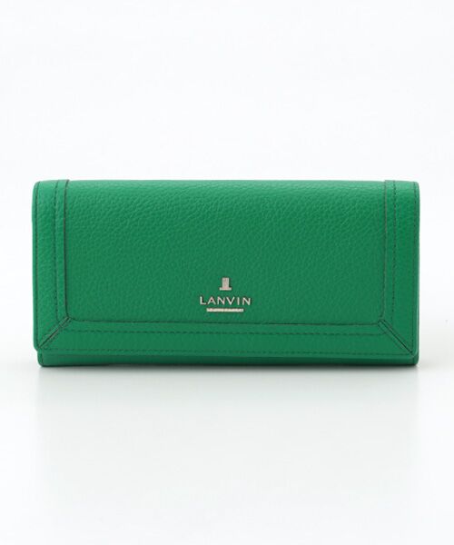 LANVIN COLLECTION(バッグ・財布小物)/ランバンコレクション(バッグ・サイフコモノ) 【レジェパース】長財布 グリーン F LANVIN COLLECTION(バッグ・財布小物)/ランバンコレクション(バッグ・サイフコモノ) 【レジェパース】長財布 グリーン F