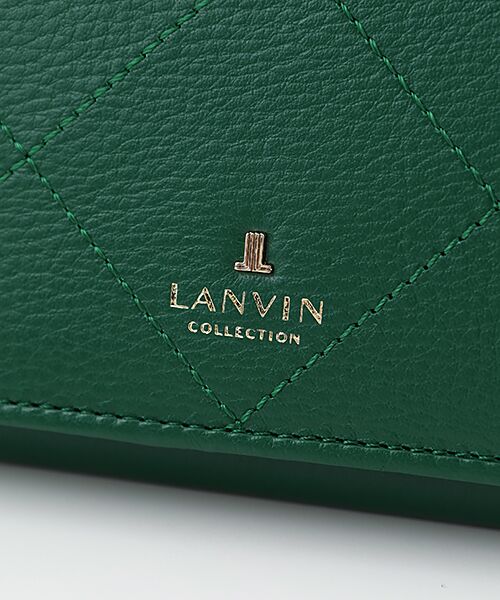 LANVIN COLLECTION(バッグ・財布小物) / ランバンコレクション(バッグ・サイフコモノ) 財布・コインケース・マネークリップ | 【クロワゼパース】二つ折り財布 | 詳細6