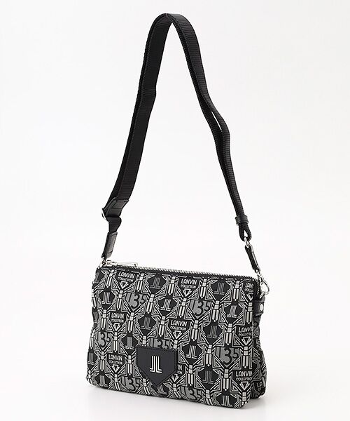 LANVIN COLLECTION(バッグ・財布小物)/ランバンコレクション(バッグ・サイフコモノ) 【135周年企画バッグ サン トレント サンク 】 ショルダーバッグ ブラック F LANVIN COLLECTION(バッグ・財布小物)/ランバンコレクション(バッグ・サイフコモノ) 【135周年企画バッグ サン トレント サンク 】 ショルダーバッグ ブラック F