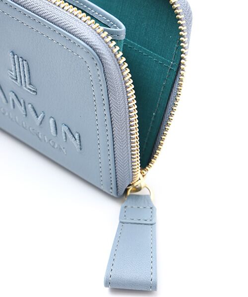 LANVIN COLLECTION(バッグ・財布小物) / ランバンコレクション(バッグ・サイフコモノ) 財布・コインケース・マネークリップ | 【ルルヴェパース】 Lファスナー二つ折り財布 | 詳細10