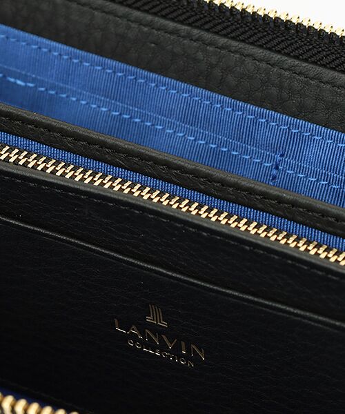 LANVIN COLLECTION(バッグ・財布小物) / ランバンコレクション(バッグ・サイフコモノ) 財布・コインケース・マネークリップ | 【ルルヴェパース】 ラウンドファスナー長財布 | 詳細4
