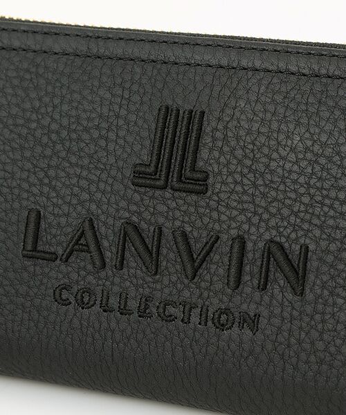 LANVIN COLLECTION(バッグ・財布小物) / ランバンコレクション(バッグ・サイフコモノ) 財布・コインケース・マネークリップ | 【ルルヴェパース】 ラウンドファスナー長財布 | 詳細5
