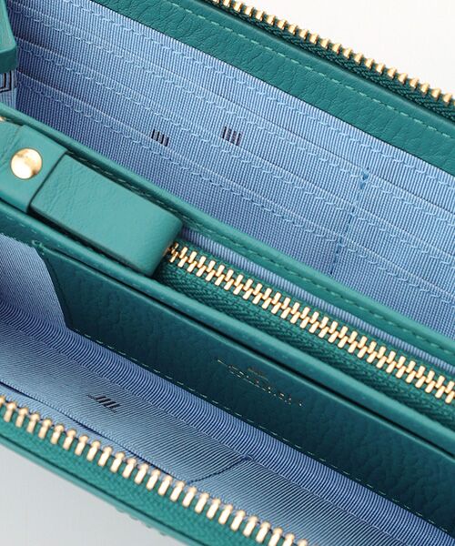 LANVIN COLLECTION(バッグ・財布小物) / ランバンコレクション(バッグ・サイフコモノ) 財布・コインケース・マネークリップ | 【ルルヴェパース】 ラウンドファスナー長財布 | 詳細8