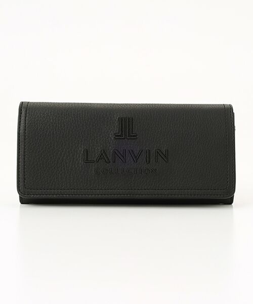 LANVIN COLLECTION(バッグ・財布小物)/ランバンコレクション(バッグ・サイフコモノ) 【ルルヴェパース】 長財布 ブラック F LANVIN COLLECTION(バッグ・財布小物)/ランバンコレクション(バッグ・サイフコモノ) 【ルルヴェパース】 長財布 ブラック F