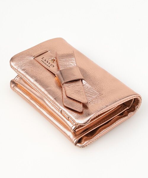 LANVIN COLLECTION(バッグ・財布小物) / ランバンコレクション(バッグ・サイフコモノ) 財布・コインケース・マネークリップ | 【ラペリリュクスパース】 二つ折りBOX財布 | 詳細2
