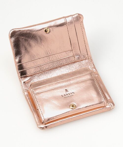 LANVIN COLLECTION(バッグ・財布小物) / ランバンコレクション(バッグ・サイフコモノ) 財布・コインケース・マネークリップ | 【ラペリリュクスパース】 二つ折りBOX財布 | 詳細3